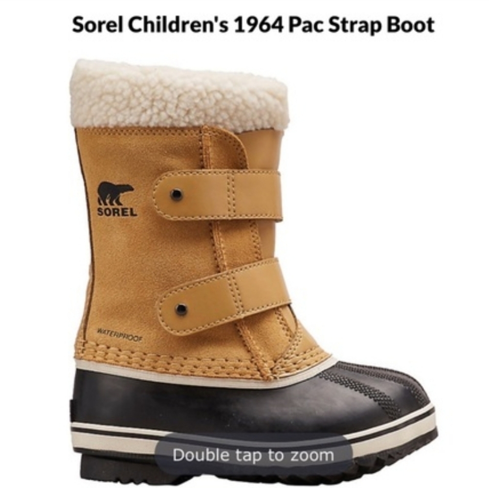 Sorel Pac Boots Kids Size USA 10